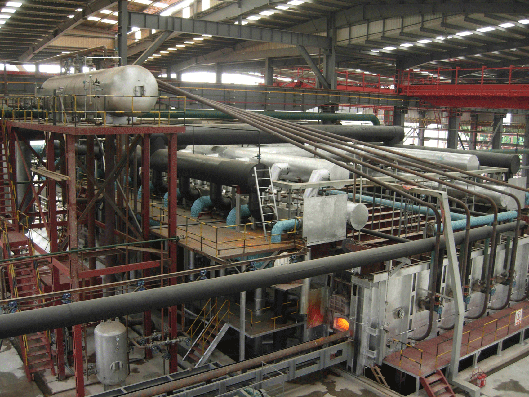 rebar rolling heating furnace