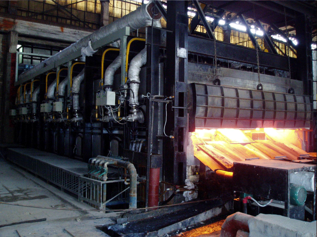 steel heating furnace
