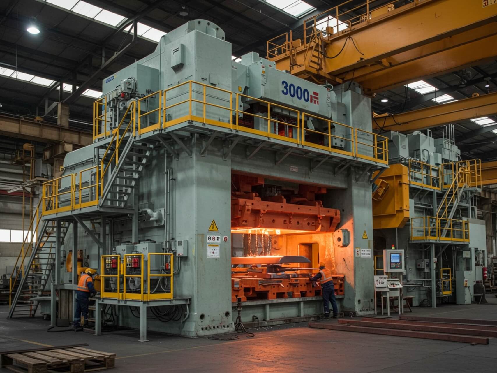 3000 Tons Press Heating Furnace
