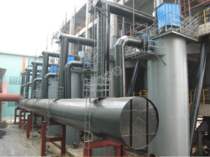 two stage coal gasifier