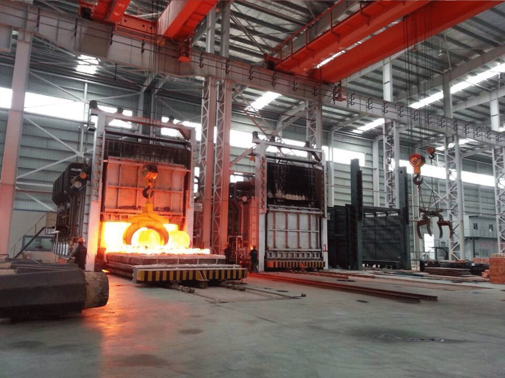 A Regenerative Trolley Heating Furnace