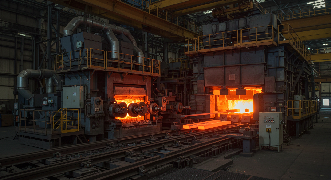 push steel heating furnace