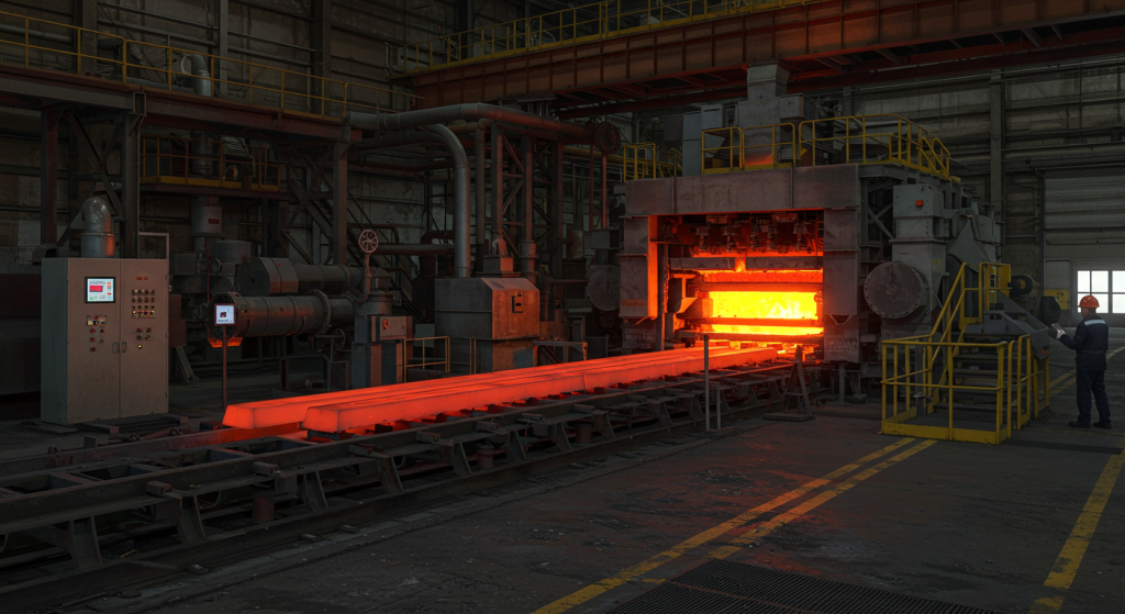 regenerative burner reheating furnace