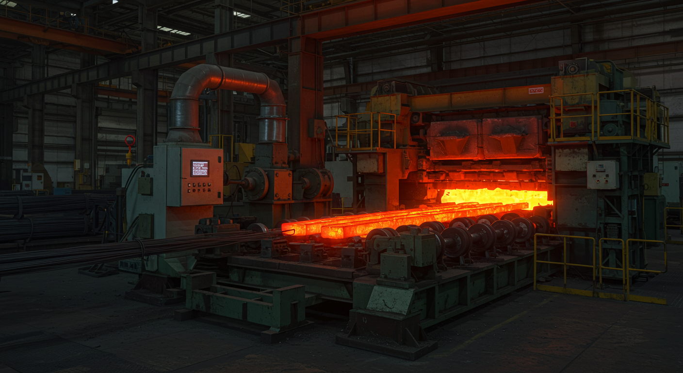 rebar rolling heating furnace