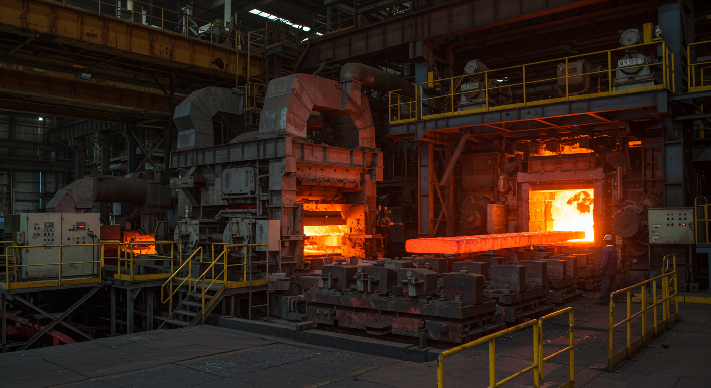 regenerative burner reheating furnace
