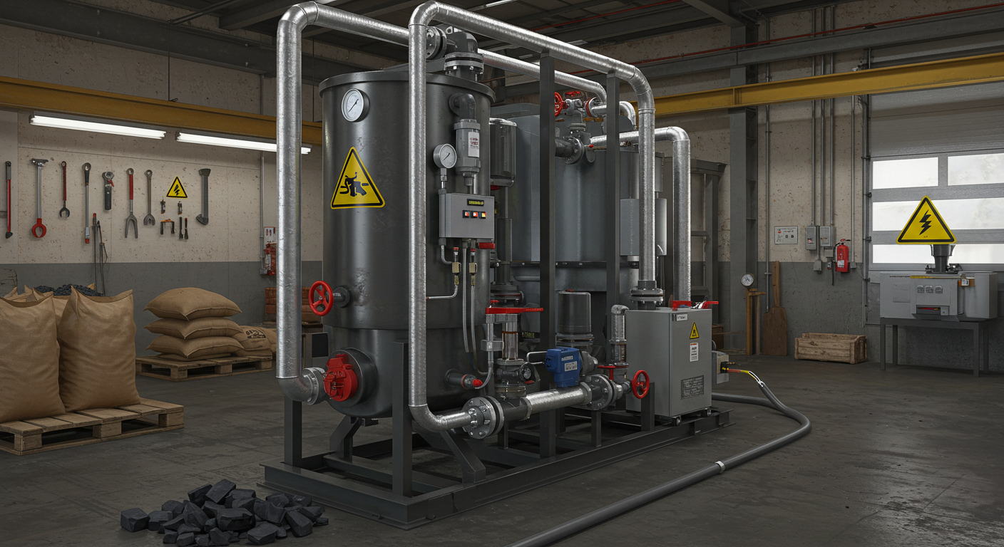 small coal gasifier