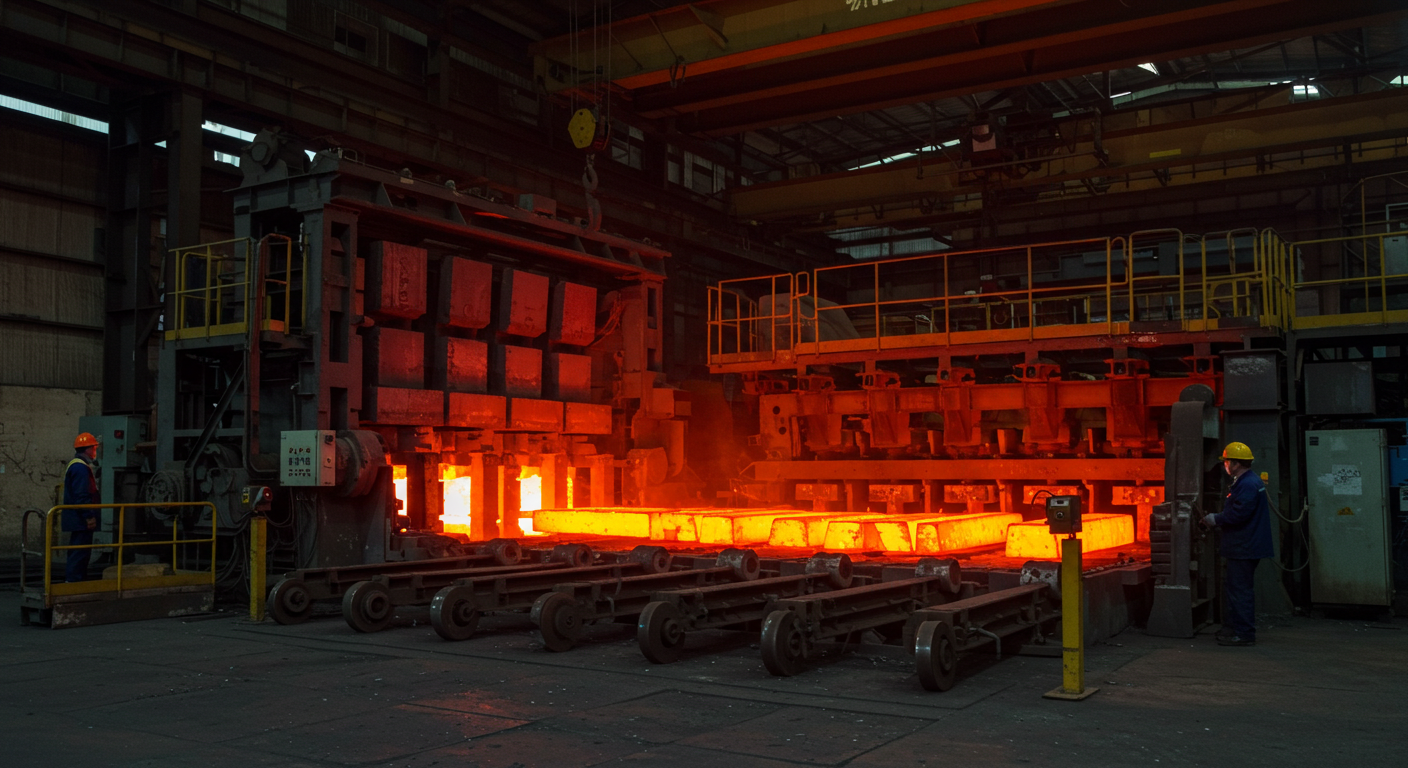 steel heating furnace