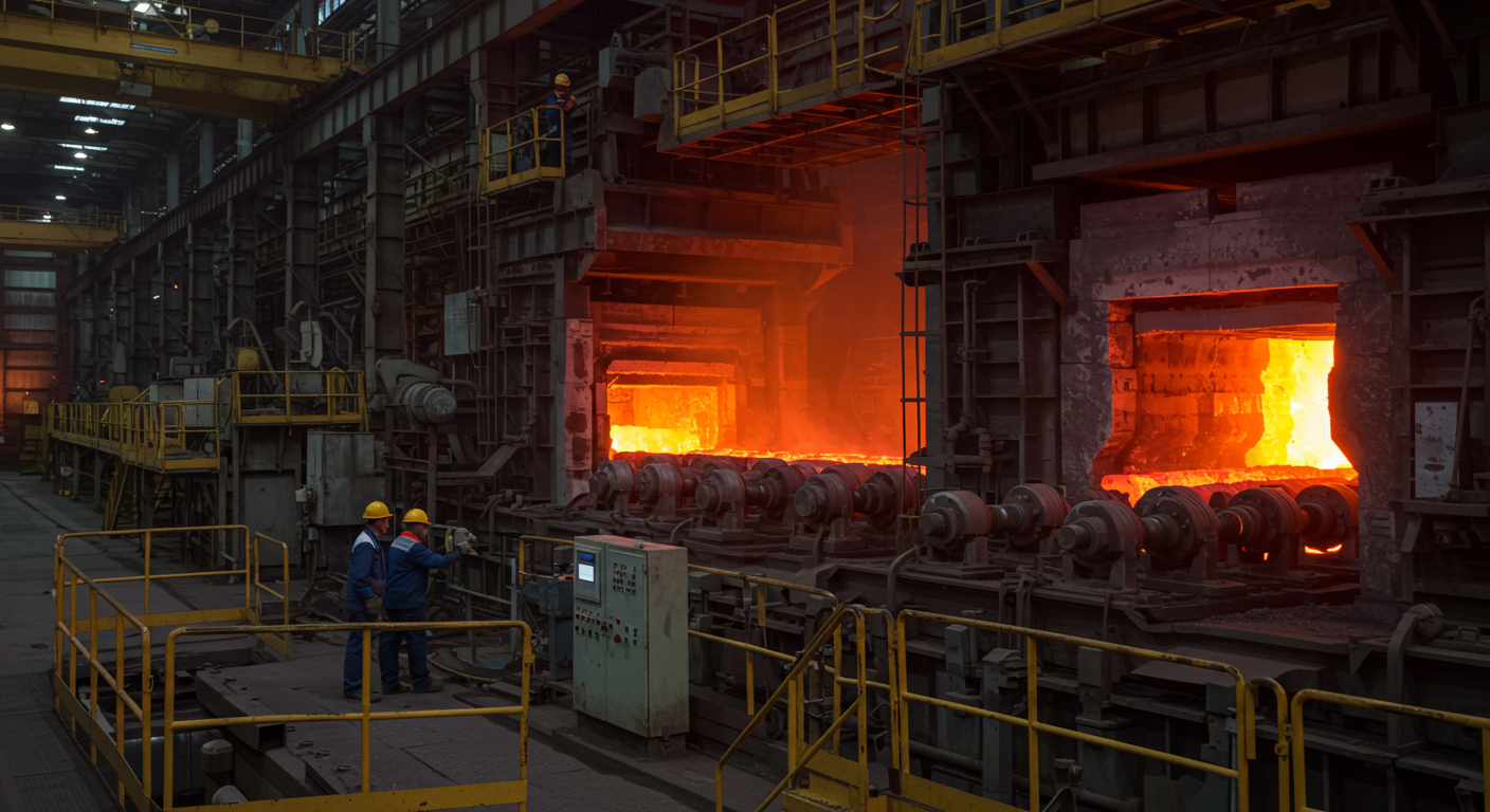 steel reheating furnace