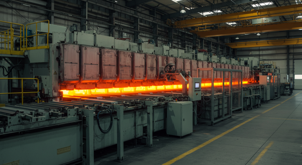 continuous heat treatment furnace